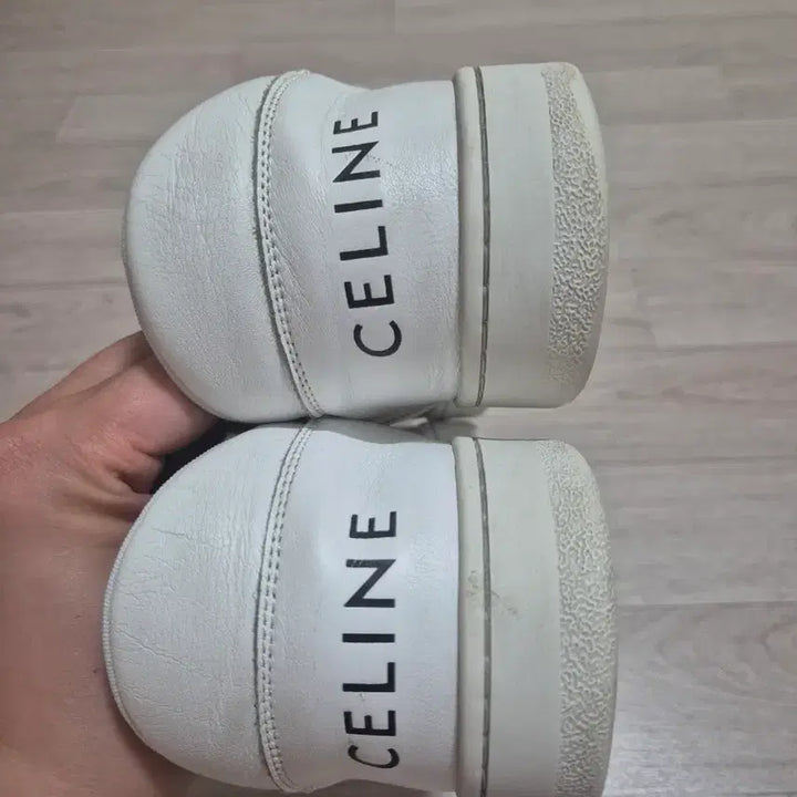 [BUNJANG] Celine White Calfskin Sneakers / [43] 셀린느 화이트 스니커즈
