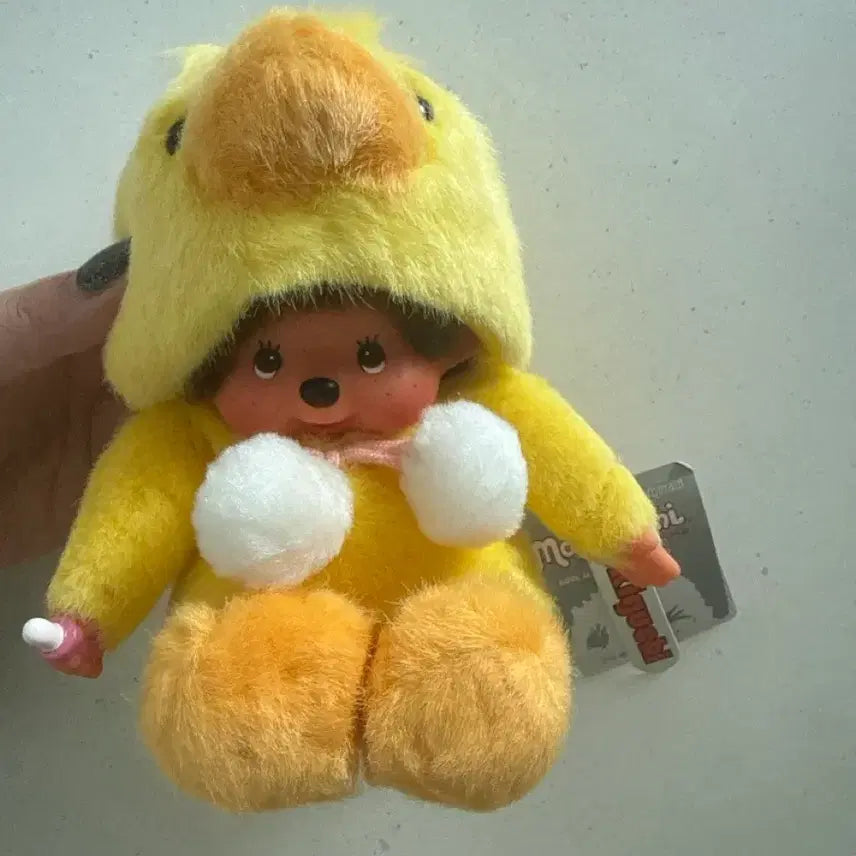 [BUNJANG] Vintage Monchhichi Chick Plush / 몬치치 고전 병아리