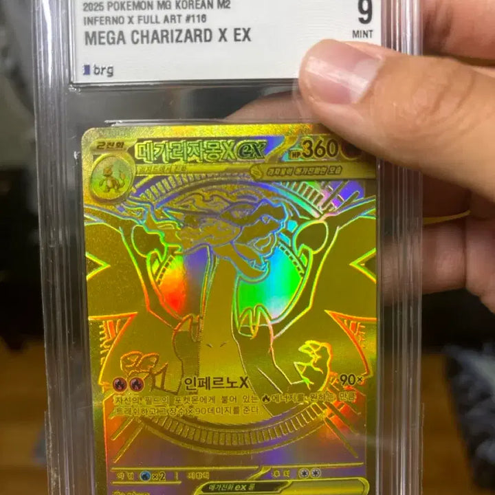 [BUNJANG] Pokemon Card Mega Charizard X (Refer to Description) / 포켓몬 카드 메가리자몽 X mur(설명참고) (오늘만)12시 지나면 끝