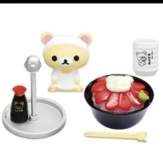 [BUNJANG] Rilakkuma Korilakkuma Shokugan Food Stall Miniature / 리락쿠마 코리락쿠마 식완 리멘트 쇼와식당
