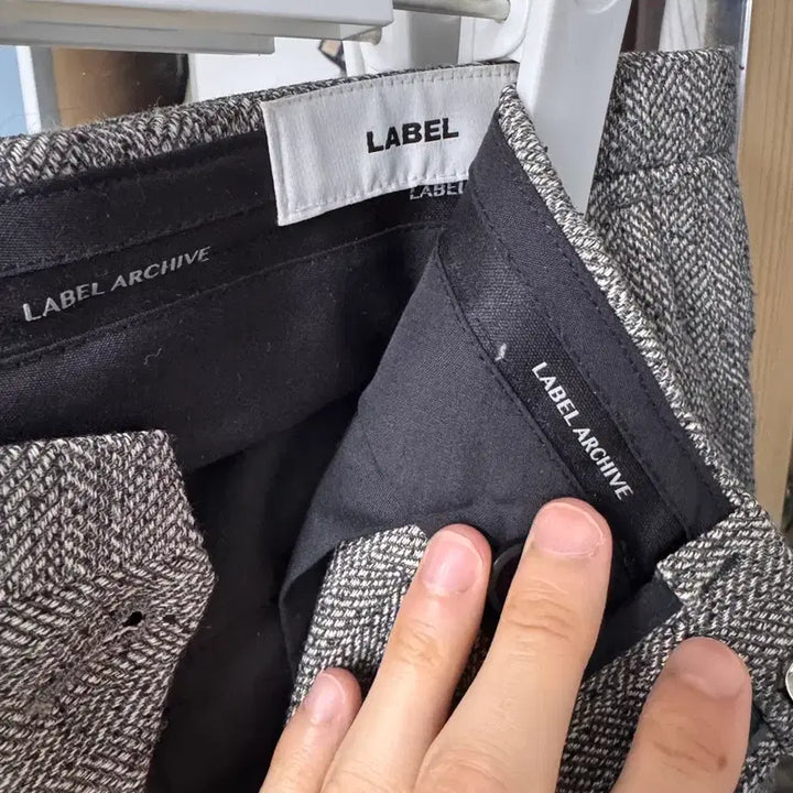 [BUNJANG] Label Archive Herringbone Pants / 라벨아카이브 헤링본 팬츠