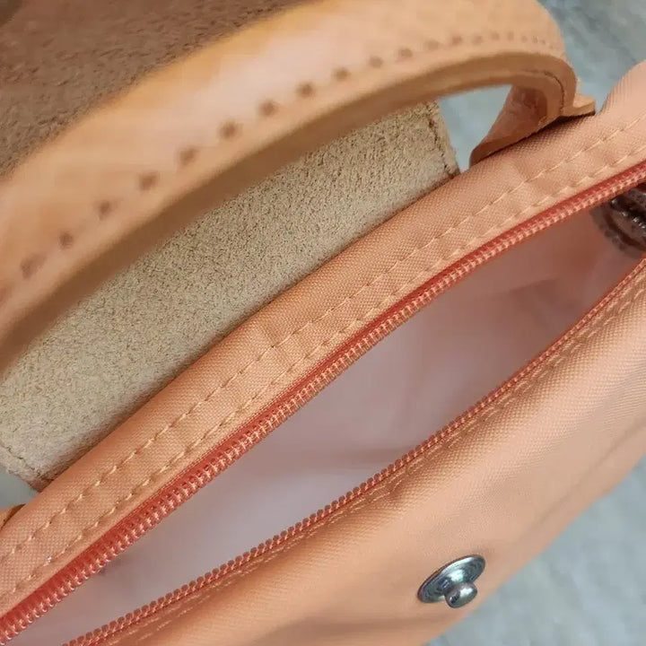 [BUNJANG] Longchamp Mini Bag Pouch Orange / (새상품) 롱샴 미니백 오렌지 파우치