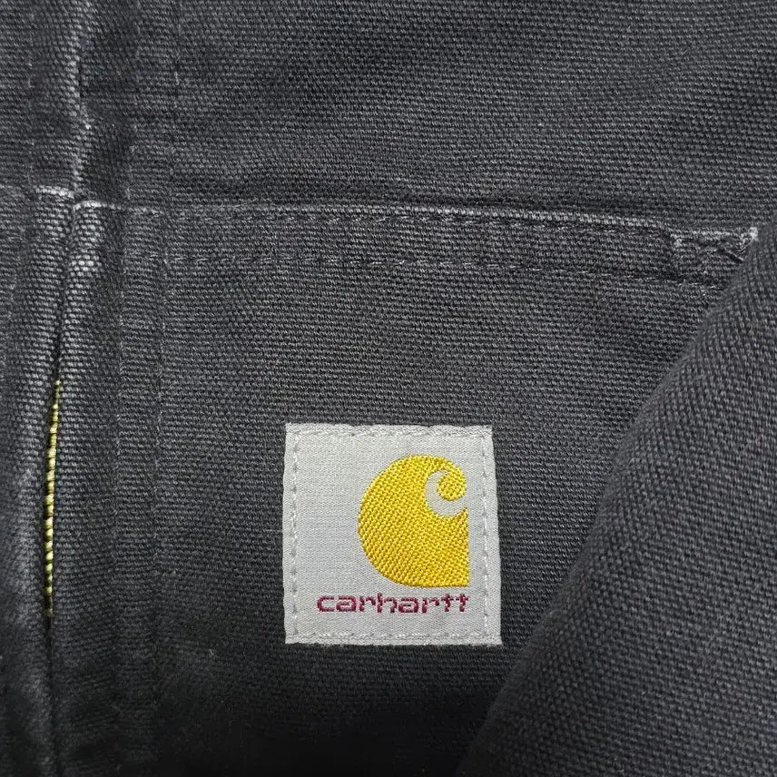 [BUNJANG] Carhartt Black Hooded Work Jacket / 칼하트 블랙 후드 워크 자켓