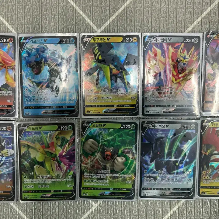 [BUNJANG] Assorted Pokemon Cards (SR, EX, GX, V, VMAX) / 포켓몬카드(SR/EX/GX/V/VMAX)