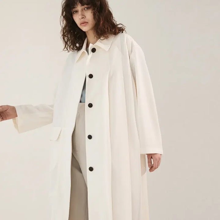 [BUNJANG] MAISON MARAIS Soft Maxi Coat / 메종마레(MAISONMARAIS) 소프트 맥시코트 프리사이즈