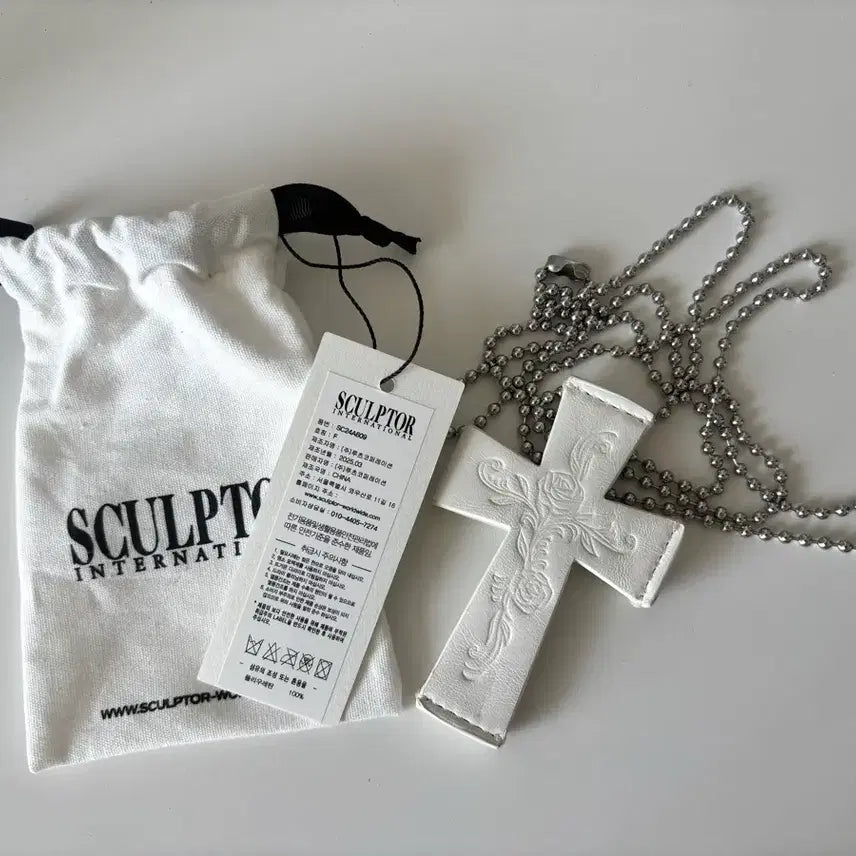 [BUNJANG] Sculptor x Ed Hardy Card Holder White / 12일까지판매)스컬프터 에드하디 카드지갑 화이트