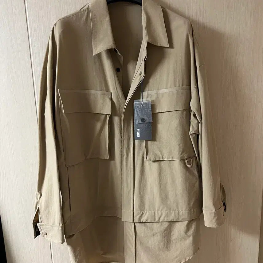 [BUNJANG] System Homme Oversized Detachable Hem Shirt / SYSTEM 시스템옴므 오버사이즈 밑단 분리 셔츠