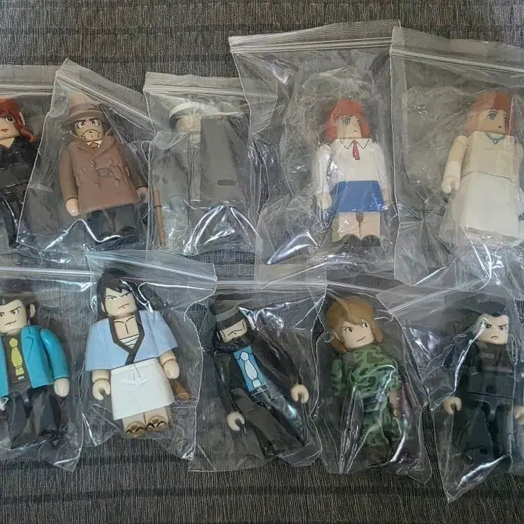 [BUNJANG] Lupin the Third Kubrick Figure / 루팡3세 큐브릭 피규어