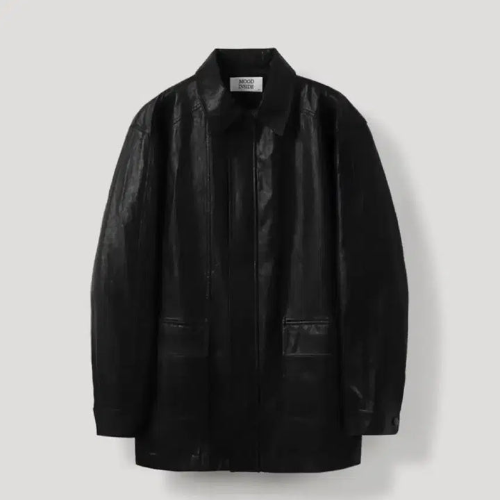 [BUNJANG] Mood Inside Leather Cargo Coat / 무드인사이드 레더 카코트