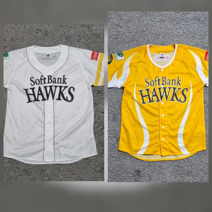 [BUNJANG] Majestic SoftBank Hawks 2024 Home Replica Jersey / 2개)마제스틱 소프트뱅크 호크스 유니폼 2024 홈 레플리카 져지 야구