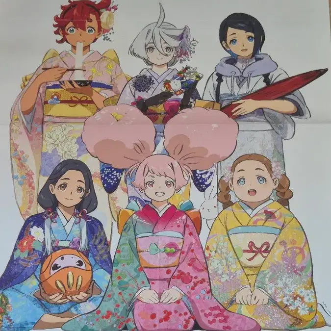 [BUNJANG] Mobile Suit Gundam: The Witch from Mercury Poster Set Bundle / 수성의 마녀 슬레타 미오리네 포스터 세트