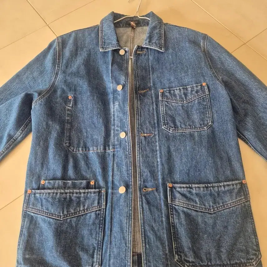 [BUNJANG] Drakes Denim Chore Jacket / 드레익스 데님초어 42