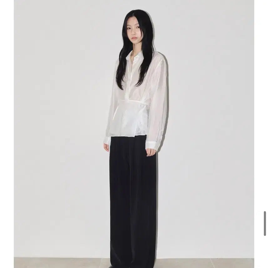 [BUNJANG] ODS Wrap Silky Shirt Tencel Blend / 오디에스 wrap sillky shirts