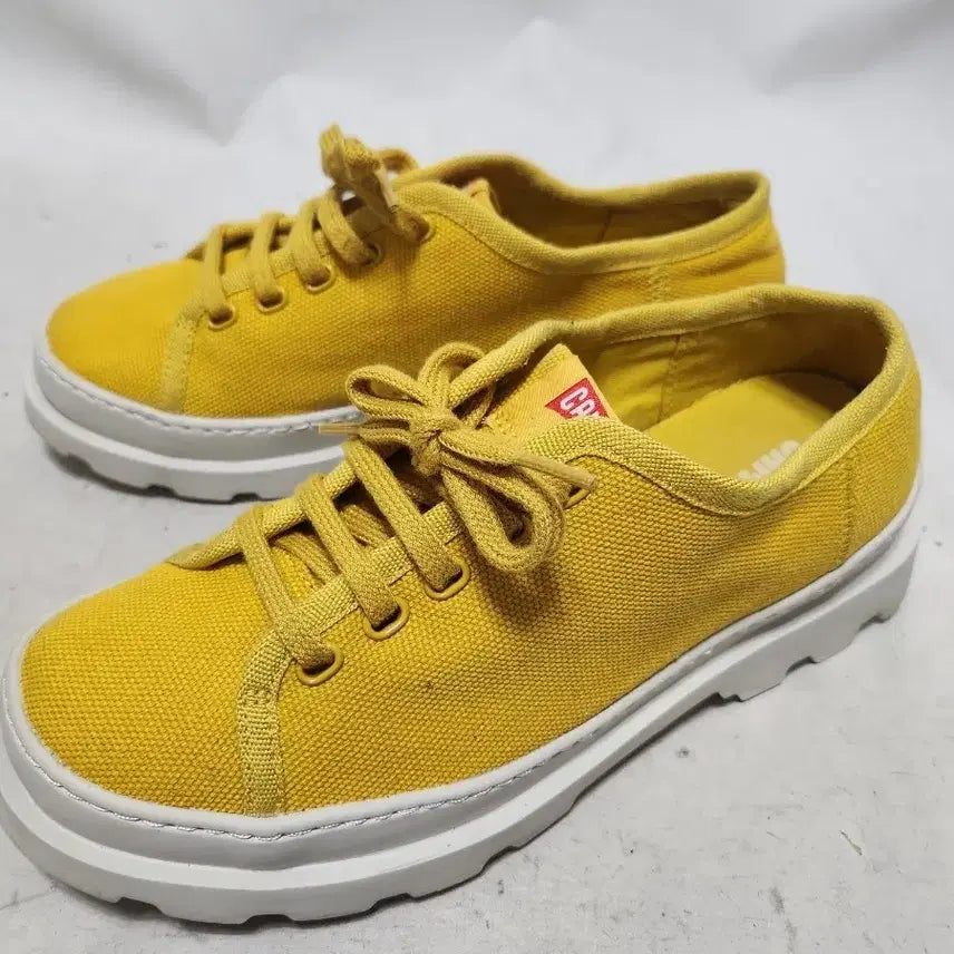 [BUNJANG] Camper Yellow Sneakers (Size 250) / 250 캠퍼옐로우 스니커즈