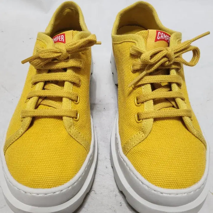 [BUNJANG] Camper Yellow Sneakers (Size 250) / 250 캠퍼옐로우 스니커즈