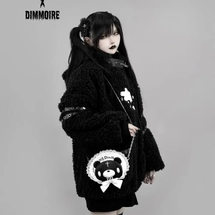 [BUNJANG] Gloomy x Dimmoire Collaboration Doll Bag Black / 글루미 X 딤모아르 콜라보 인형 가방 dimmoire gloomy