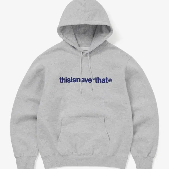 [BUNJANG] thisisneverthat Hooded Sweatshirt Grey M / 디스이즈네버댓 후드티 그레이 M