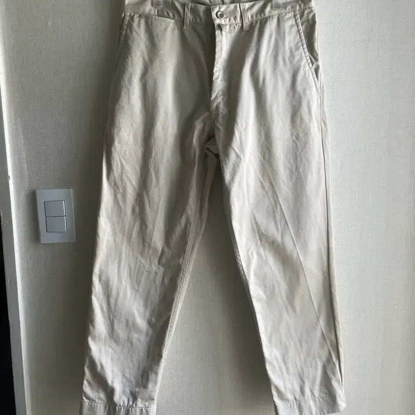 [BUNJANG] Heritage Floss Varsity Pants Beige (M) / 헤리티지플로스 바시티 팬츠 베이지 (M)