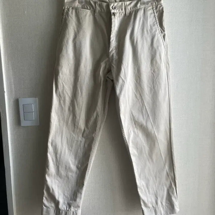[BUNJANG] Heritage Floss Varsity Pants Beige (M) / 헤리티지플로스 바시티 팬츠 베이지 (M)