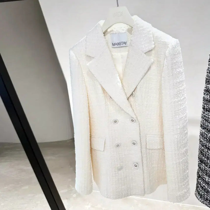 [BUNJANG] MAINSTAY Lauren Tweed Jacket / 메인스테이(MAINSTAY) 로렌 트위드자켓 55-66 새상품