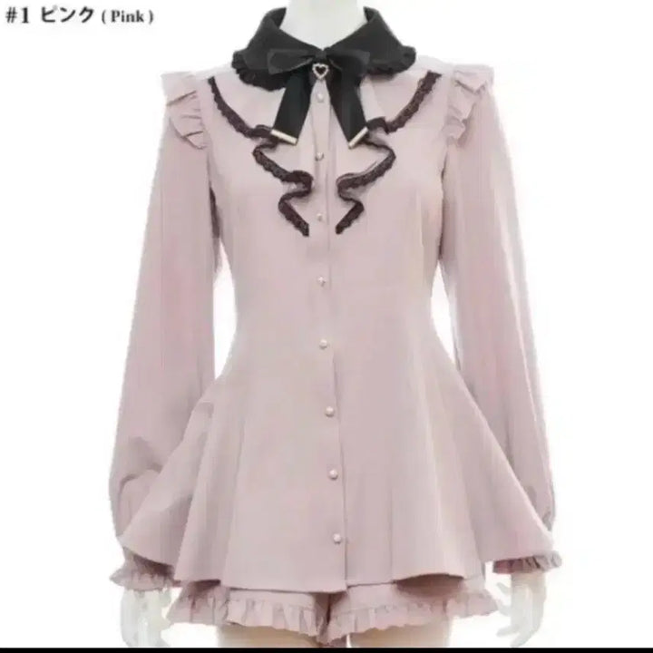 [BUNJANG] Secret Honey Ruffle Setup Pink / 급전 ((정품))시허니 시크릿허니 러플 셋업 핑크 급전