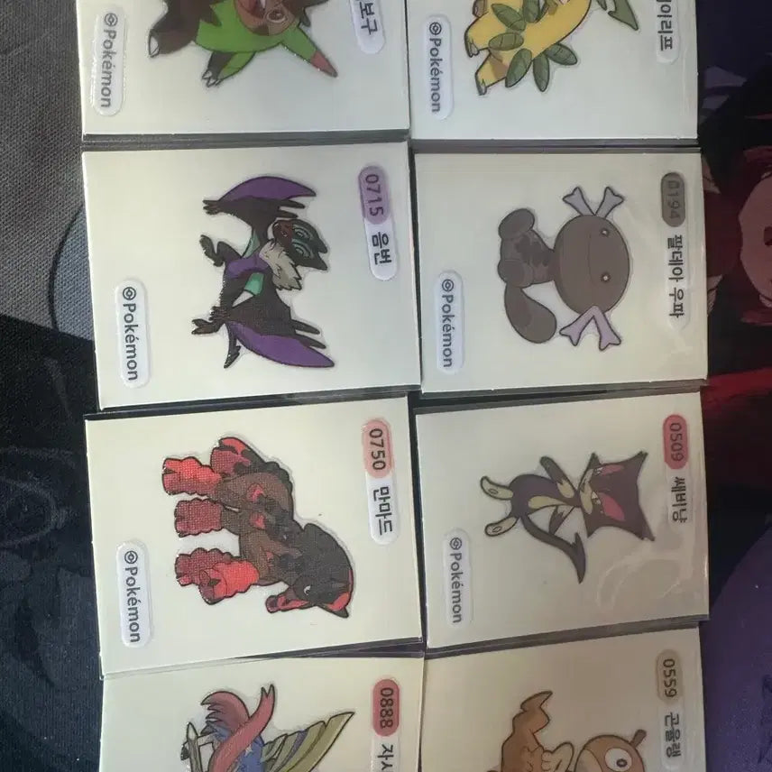 [BUNJANG] Pokemon Tteokbokki Stickers Bundle Set - Pokemon 30th Anniversary, Pokepiece / 포켓몬 띠부실 일괄판매 포켓몬30주년 포켓피스