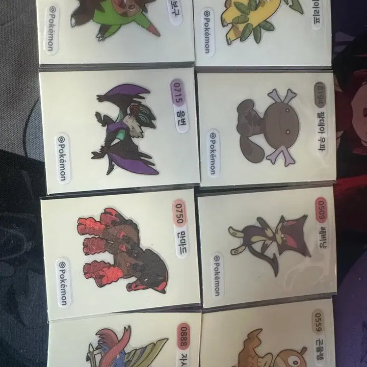 [BUNJANG] Pokemon Tteokbokki Stickers Bundle Set - Pokemon 30th Anniversary, Pokepiece / 포켓몬 띠부실 일괄판매 포켓몬30주년 포켓피스