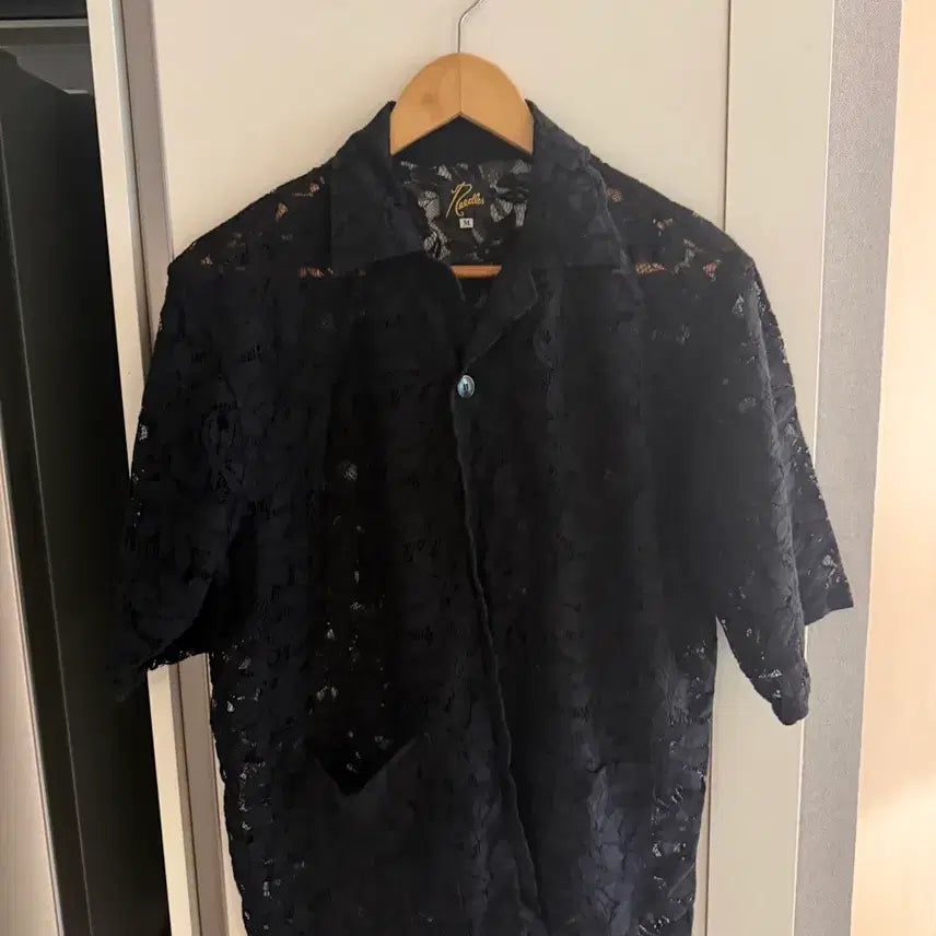[BUNJANG] Needles Cabana Shirt Black / 니들스 카바나 셔츠