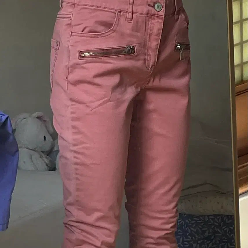 [BUNJANG] SOFTGREY Dusty Pink Cotton Pants / SOFTGREY 더스티핑크 팬츠 새제품