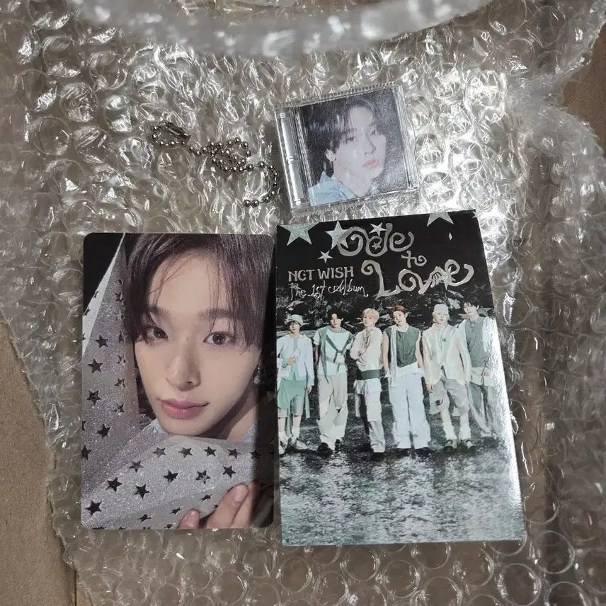 [BUNJANG] Wish Riku Sumini + Riku Photocard Bundle Set / 위시 리쿠 스미니 + 리쿠 포카 (풀셋 양도해요)