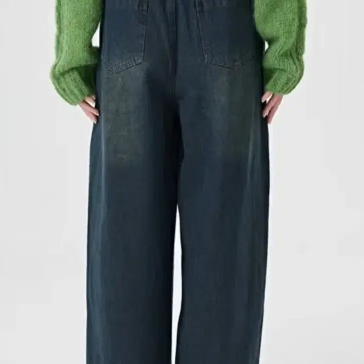 [BUNJANG] GGPX Balloon Wide Denim Pants / GGPX 벌룬 와이드 데님 팬츠