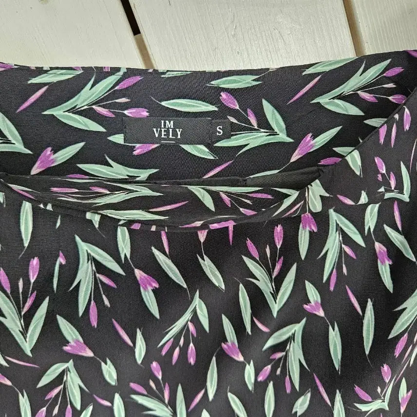 [BUNJANG] Imvely Flower Pattern Long Skirt (S) / 임블리 플라워 패턴 롱스커트(S)