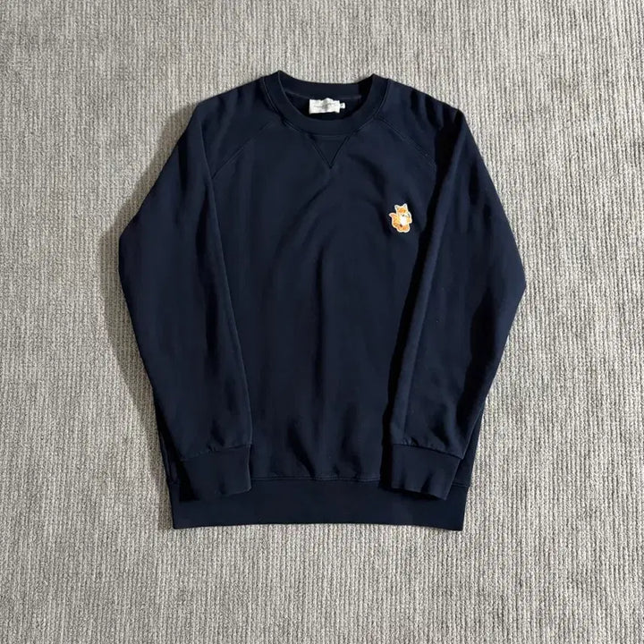 [BUNJANG] Maison Kitsuné Navy Sweatshirt XL / (백화점판, 새상품급) 메종키츠네 맨투맨 네이비