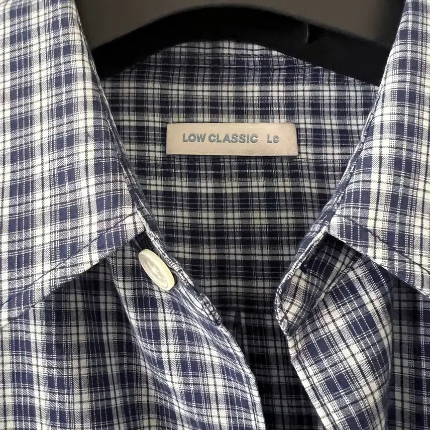 [BUNJANG] Low Classic LC Check Shirt S / 로우클래식 LC 체크 셔츠 s