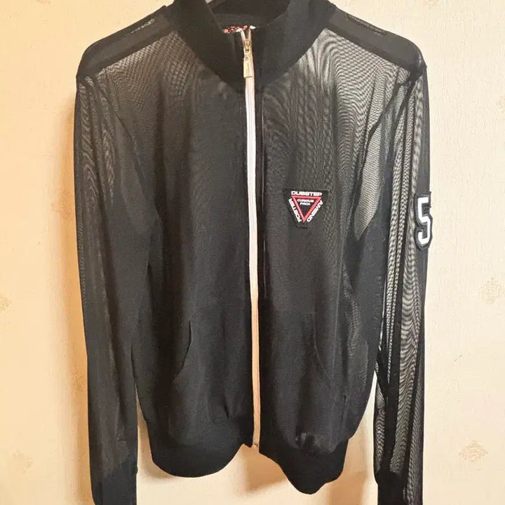 [BUNJANG] Black Mesh Jacket Jumper / 블랙 망사 메쉬 자켓 점퍼