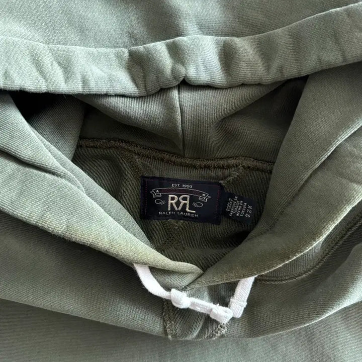 [BUNJANG] RRL Khaki Hoodie / 더블알엘 후디
