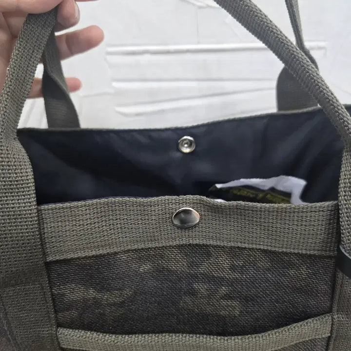 [BUNJANG] Military Style Crossbody Bag with Handle / 밀리터리 크로스백