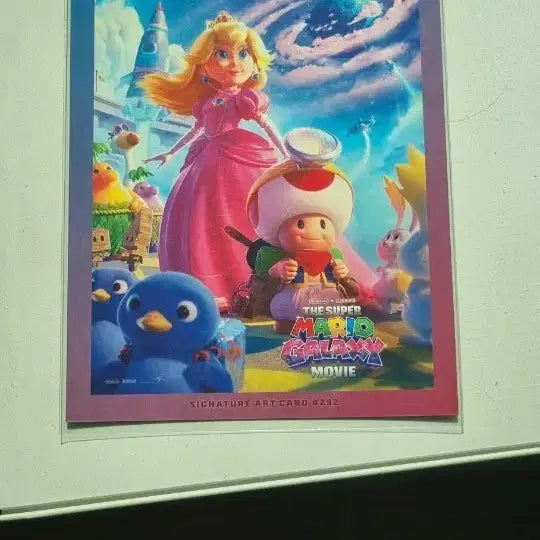 [BUNJANG] Super Mario Galaxy Art Card / 슈퍼마리오 갤럭시 아트카드