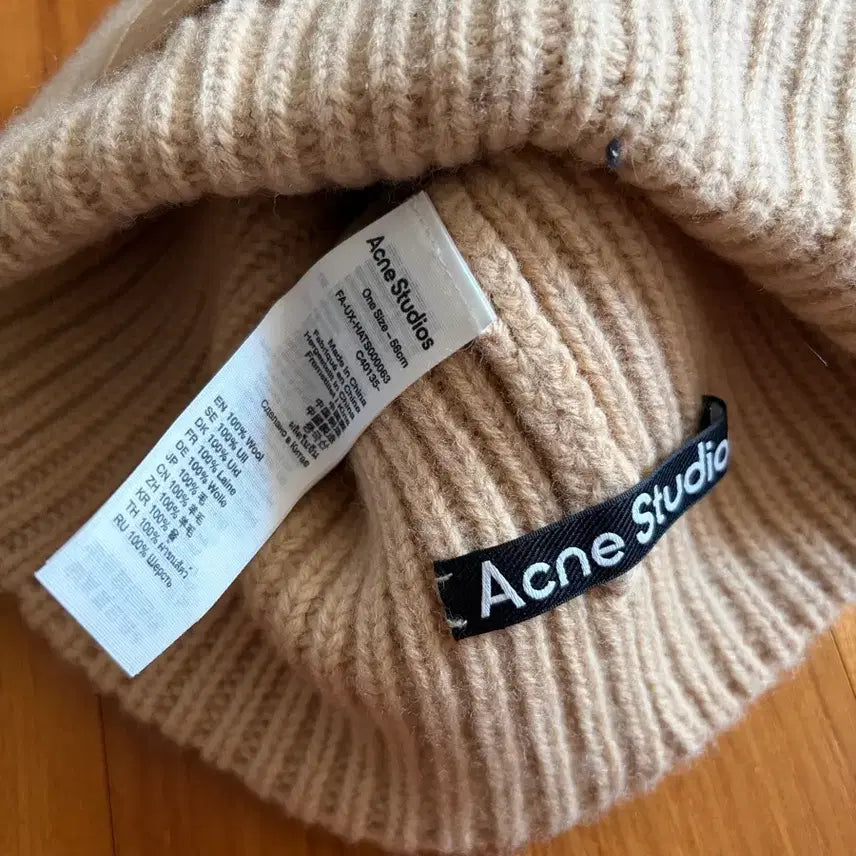 [BUNJANG] Acne Studios Large Face Beanie / 아크네스튜디오 라지페이스 비니