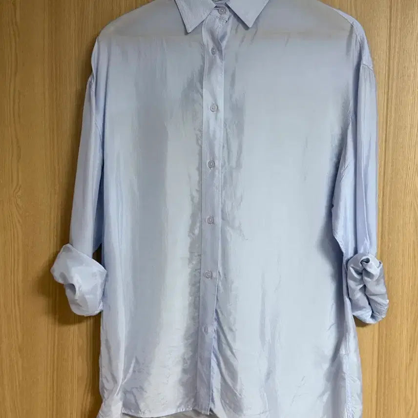 [BUNJANG] Dunst Sky Blue Shirt / 던스트 스카이블루 셔츠