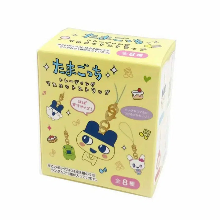 [BUNJANG] Tamagotchi Mascot Trading Strap Full Set (Guchipachi, Mamechi, Lovelychi, Melodychi) / 다마고치 마스코트 트레이딩 스트랩 풀박 구치파치 마메치 러블리치 멜로디치