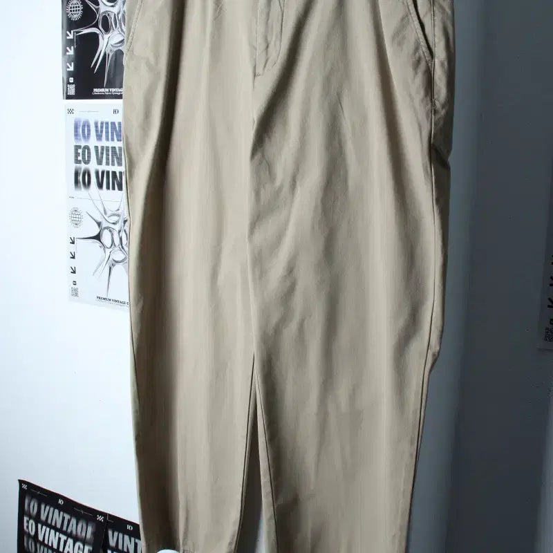 [BUNJANG] Musinsa Standard Cotton Pants Beige (3XL) / (3XL) 무신사 스탠다드 면바지 팬츠 빅사이즈 베이지-2625
