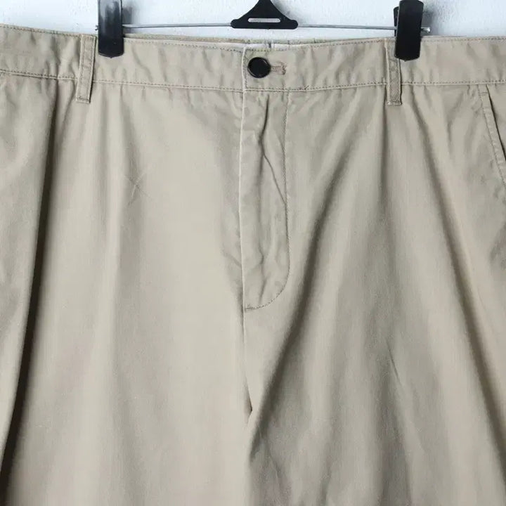 [BUNJANG] Musinsa Standard Cotton Pants Beige (3XL) / (3XL) 무신사 스탠다드 면바지 팬츠 빅사이즈 베이지-2625