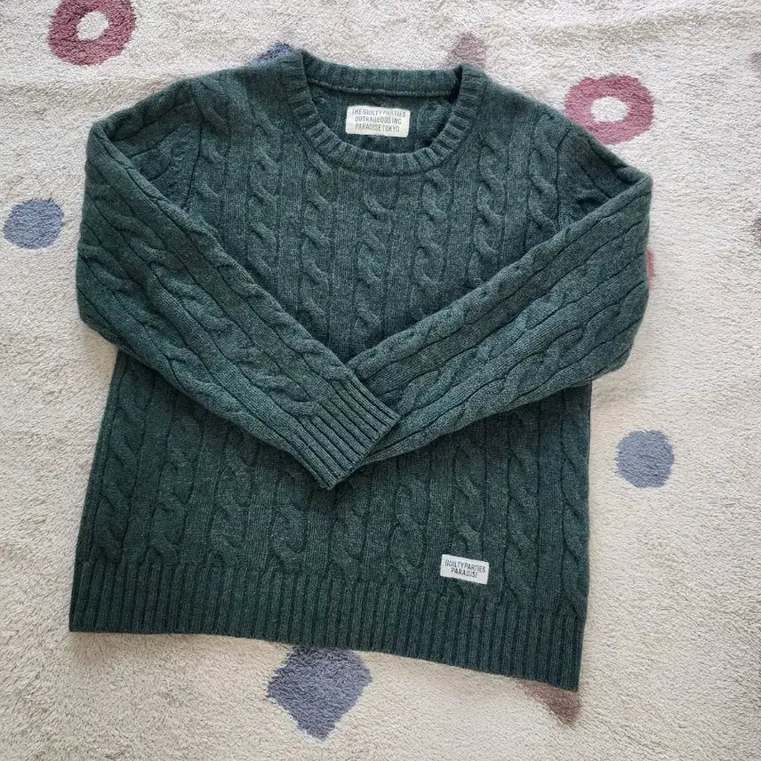 [BUNJANG] Wackomaria 16FW Wool Knit / 16fw 와코마리아 울 니트
