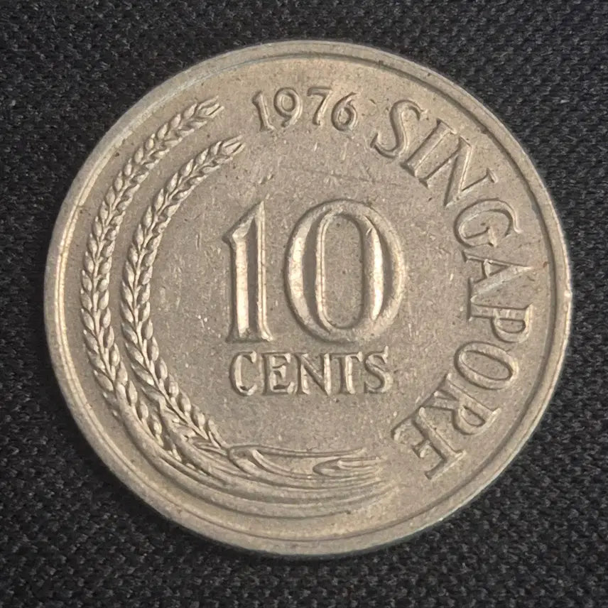 [BUNJANG] 1976 Singapore 10 Cent Coin / 1976 싱가포르 10센트 동전 [EP. 2506]