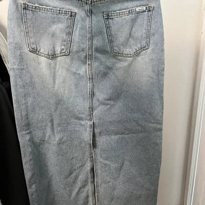 [BUNJANG] Long Denim Skirt (Small, New) / 롱데님스커트(스몰,새상품)