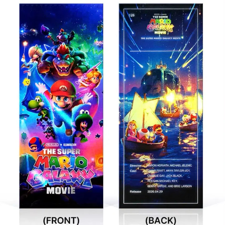 [BUNJANG] Super Mario Galaxy TTT Card / 슈퍼마리오갤럭시 TTT카드