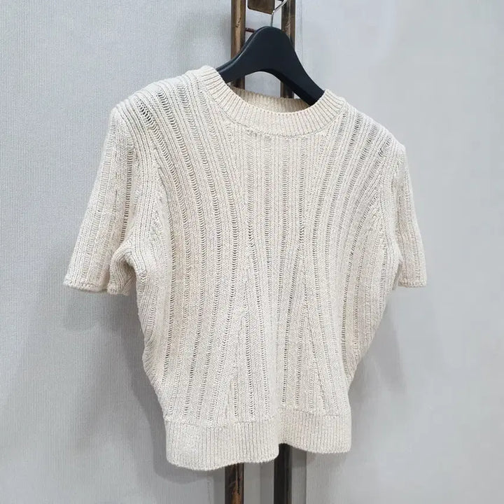 [BUNJANG] MOHAN Summer Knit Short Sleeve Top / (JJ30054)모한 MOHAN 반팔 여름니트 S