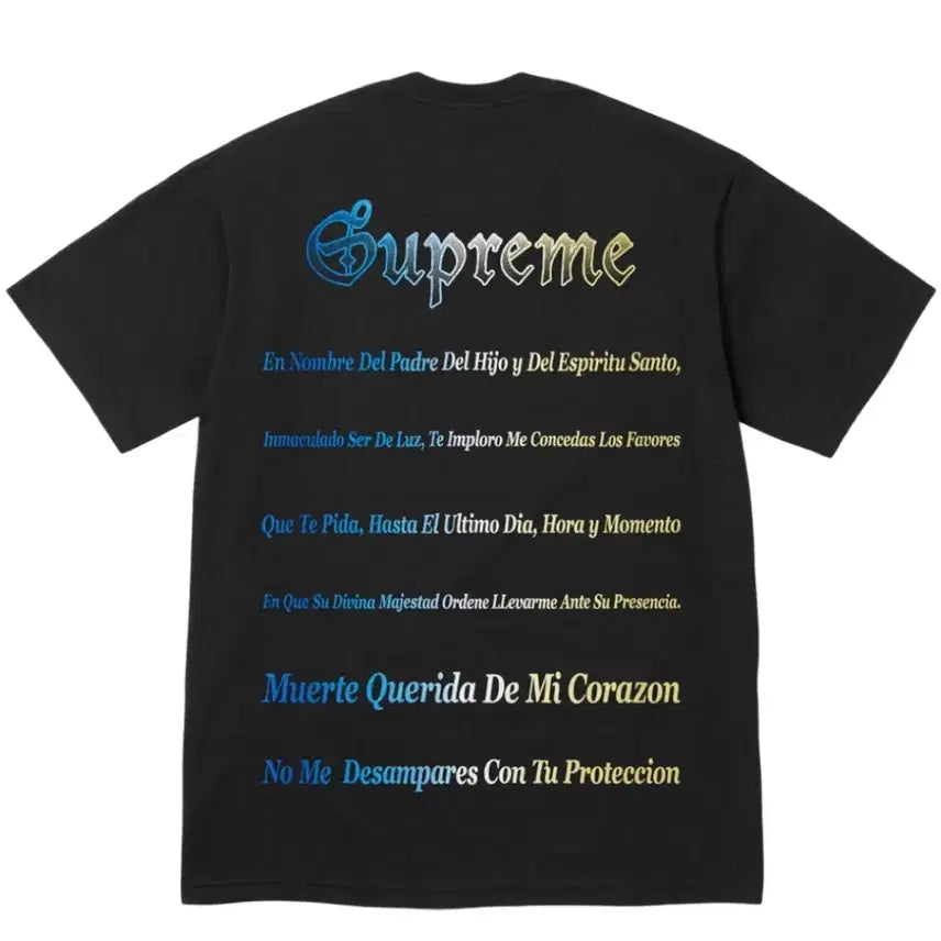 [BUNJANG] Supreme Grim Reaper T-Shirt Black / 슈프림 그림 리퍼 티셔츠 블랙
