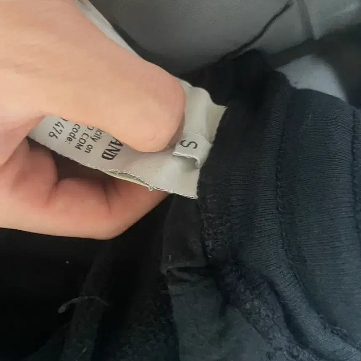 [BUNJANG] Stone Island Black Cargo Jogger Pants / 스톤아일랜드 블랙 카고 조거팬츠